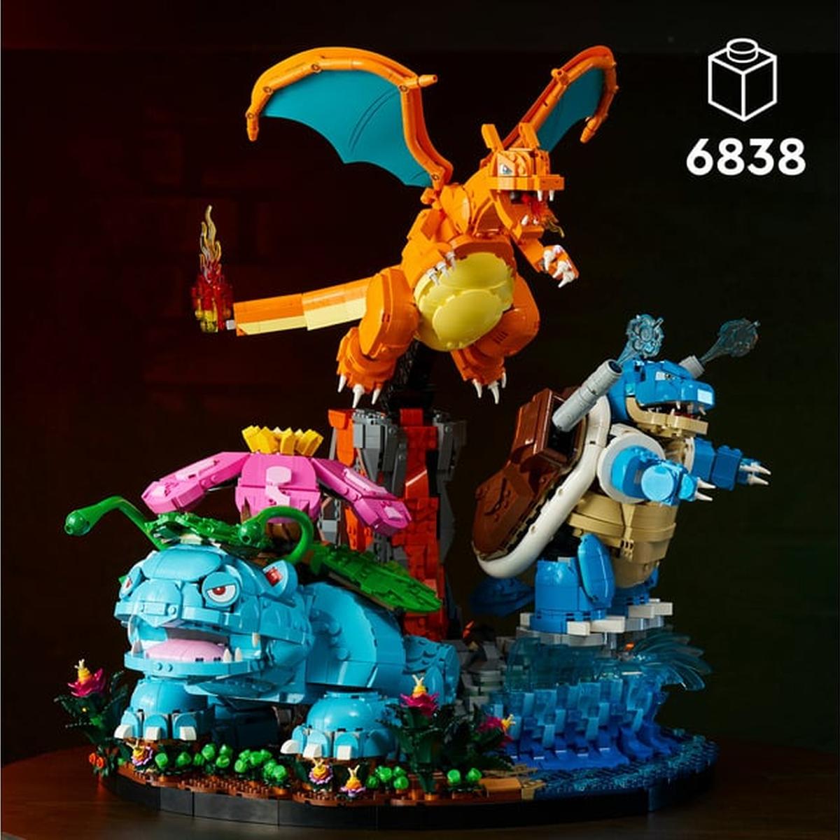 LEGO Pokémon - Bisaflor, Glurak und Turtok (72153)