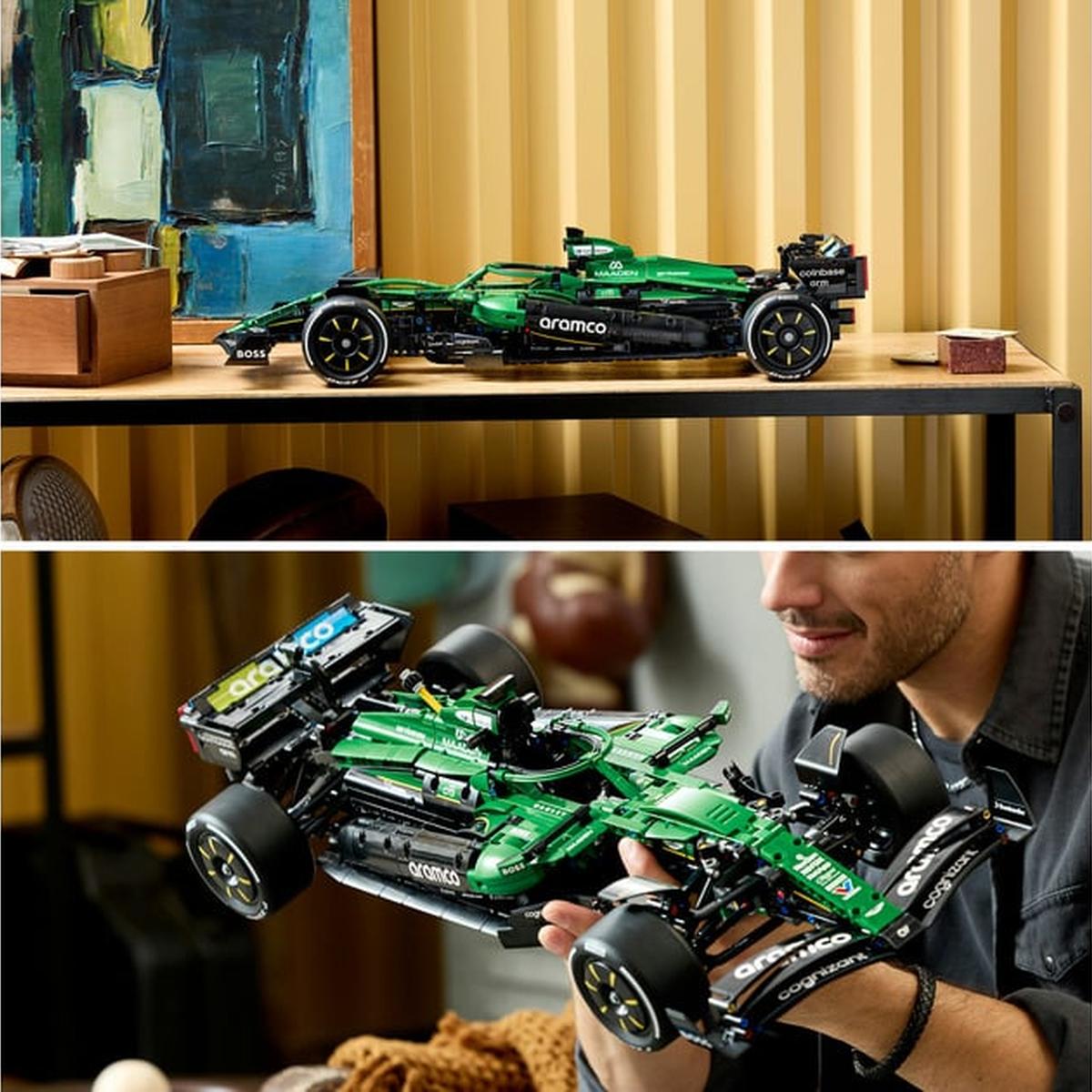 LEGO Technic - Aston Martin Aramco AMR25 Formel 1 Rennwagen (42240)