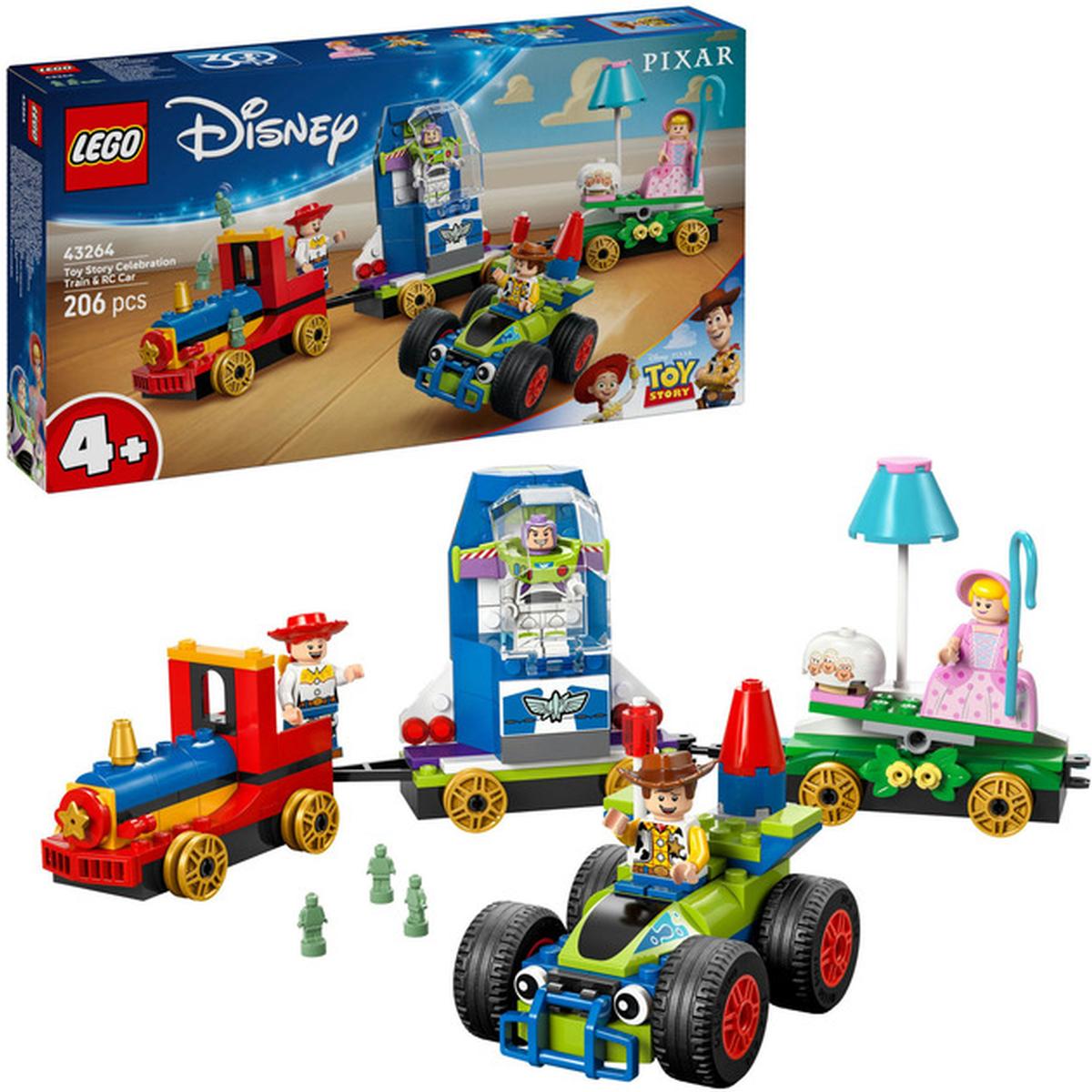 LEGO Disney and Pixar - Partyzug und das Auto aus Toy Story (43264)