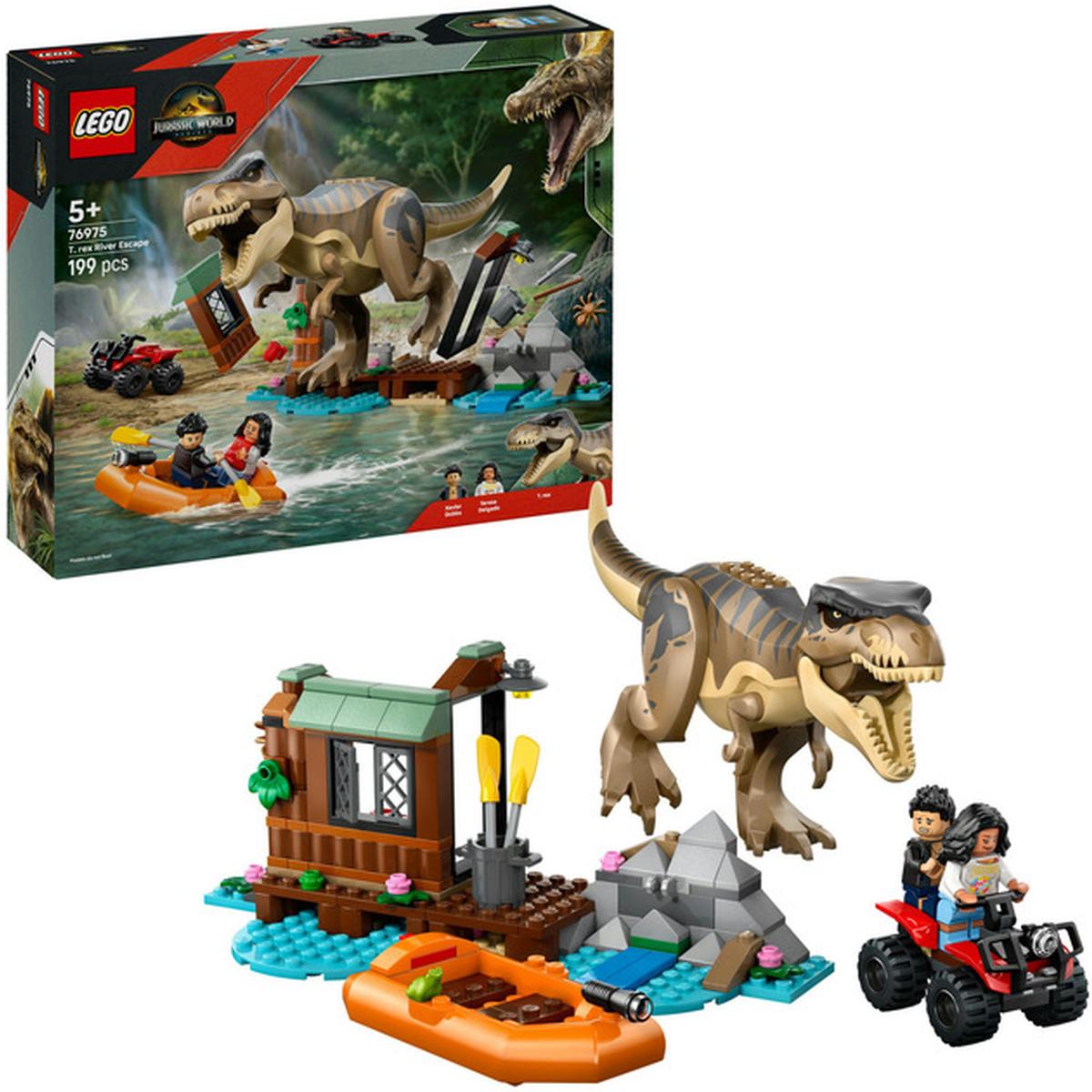 LEGO Jurassic World - Flucht vor dem T. Rex (76975)