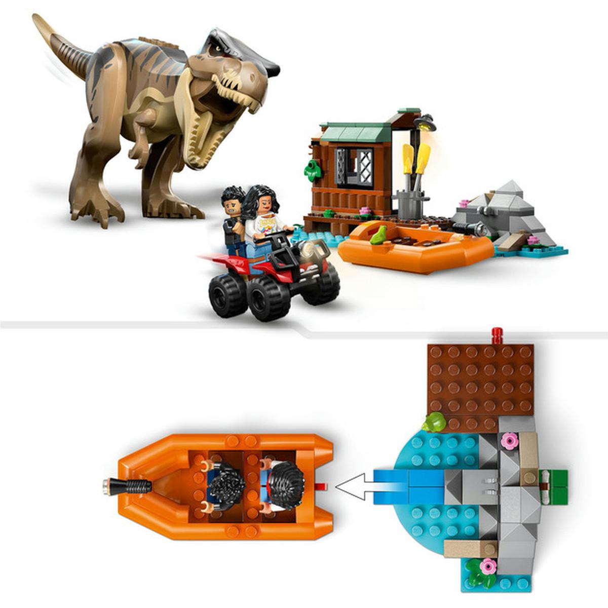 LEGO Jurassic World - Flucht vor dem T. Rex (76975)
