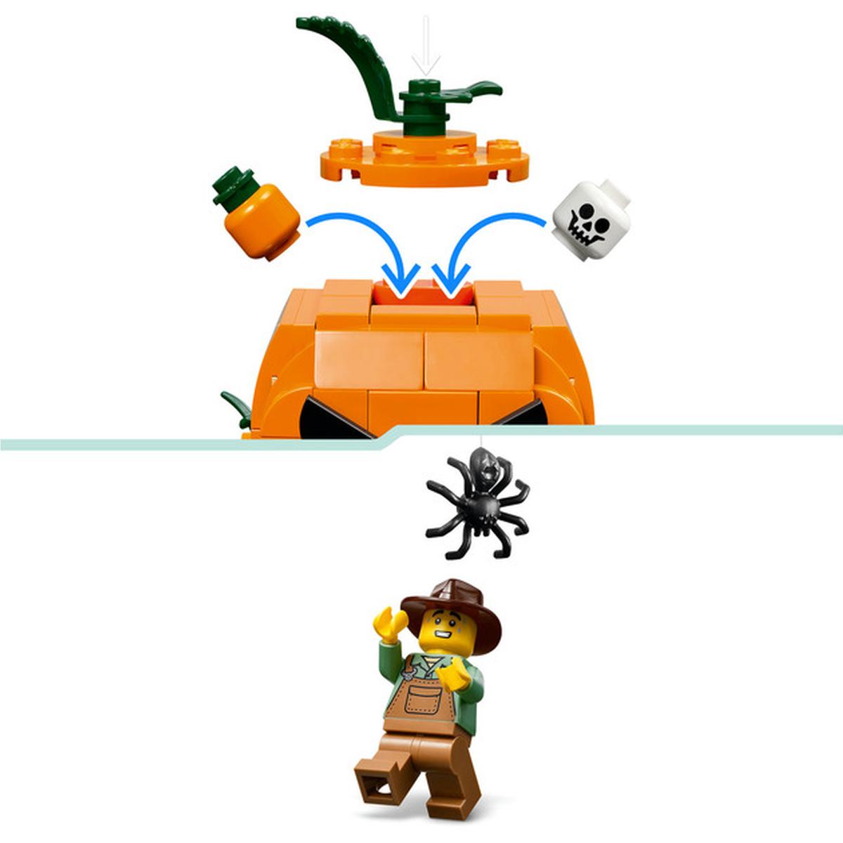 LEGO - Pickup mit Halloweenkürbis (40822)