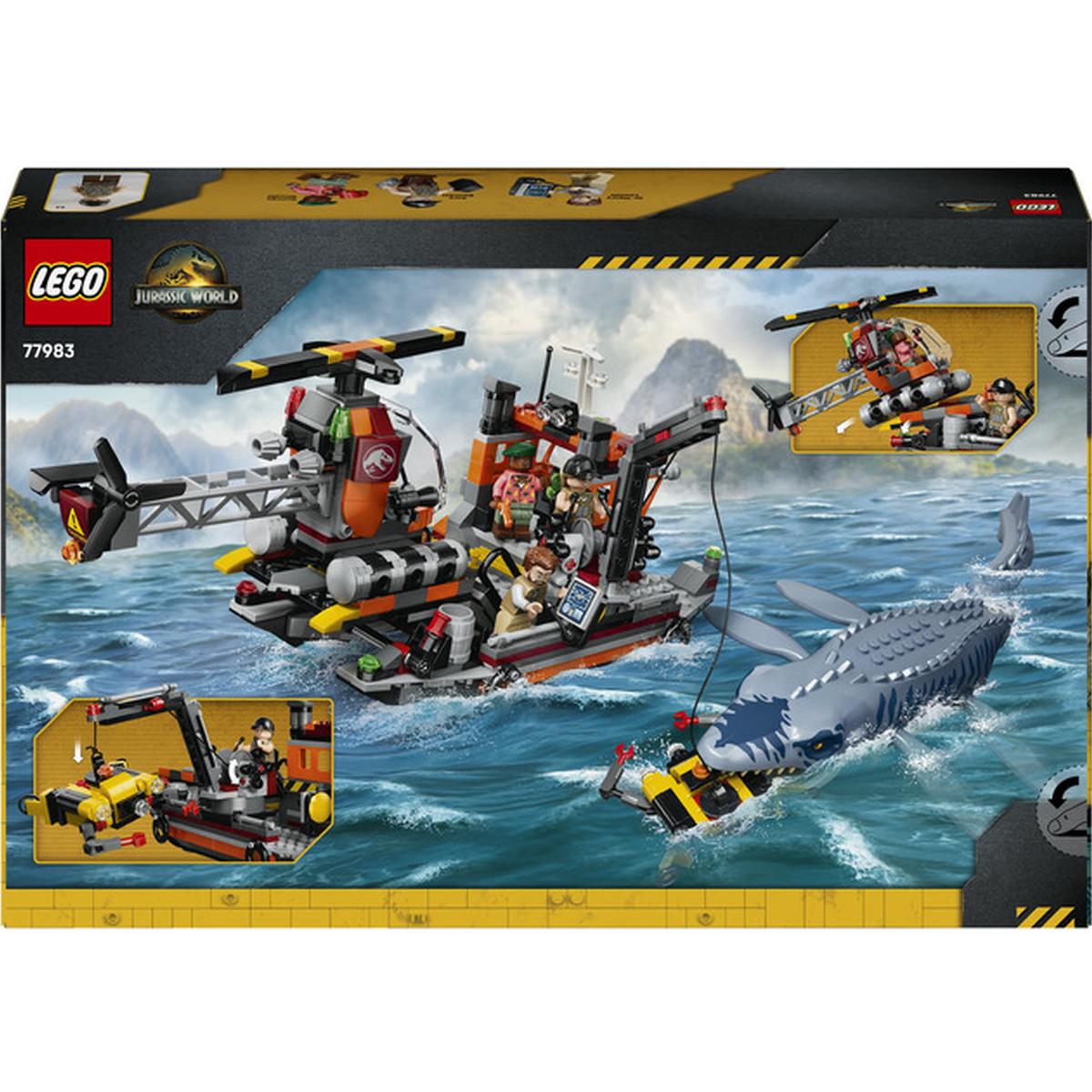 LEGO Jurassic World - Mosasaurier-Angriff auf das Boot (77983)