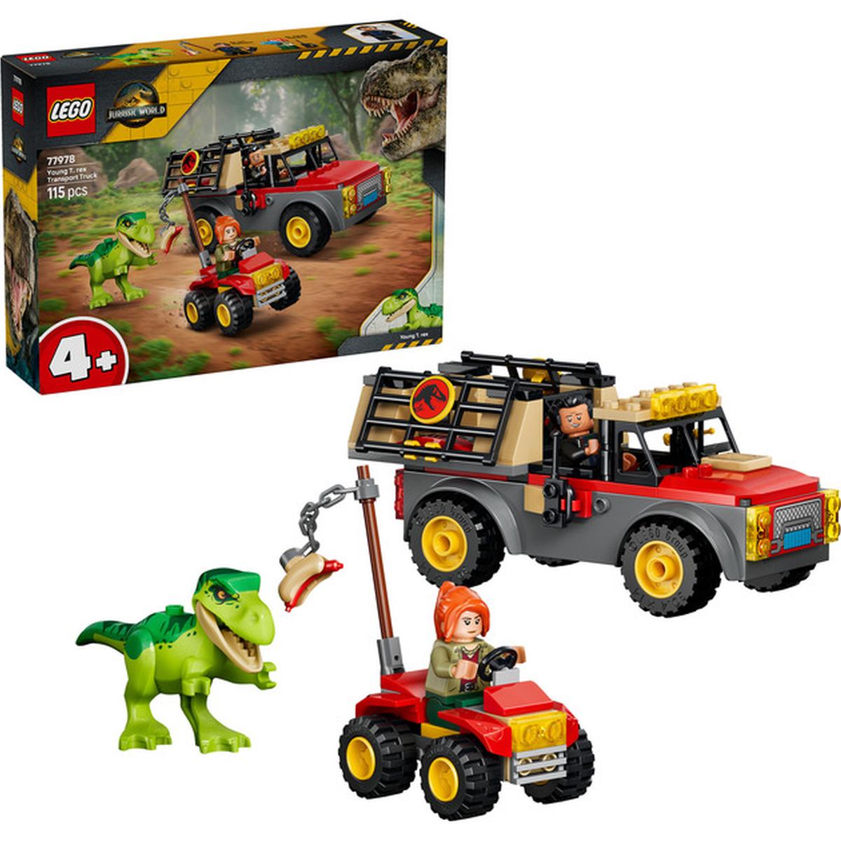 LEGO Jurassic World - Transporter für den jungen T. Rex (77978)