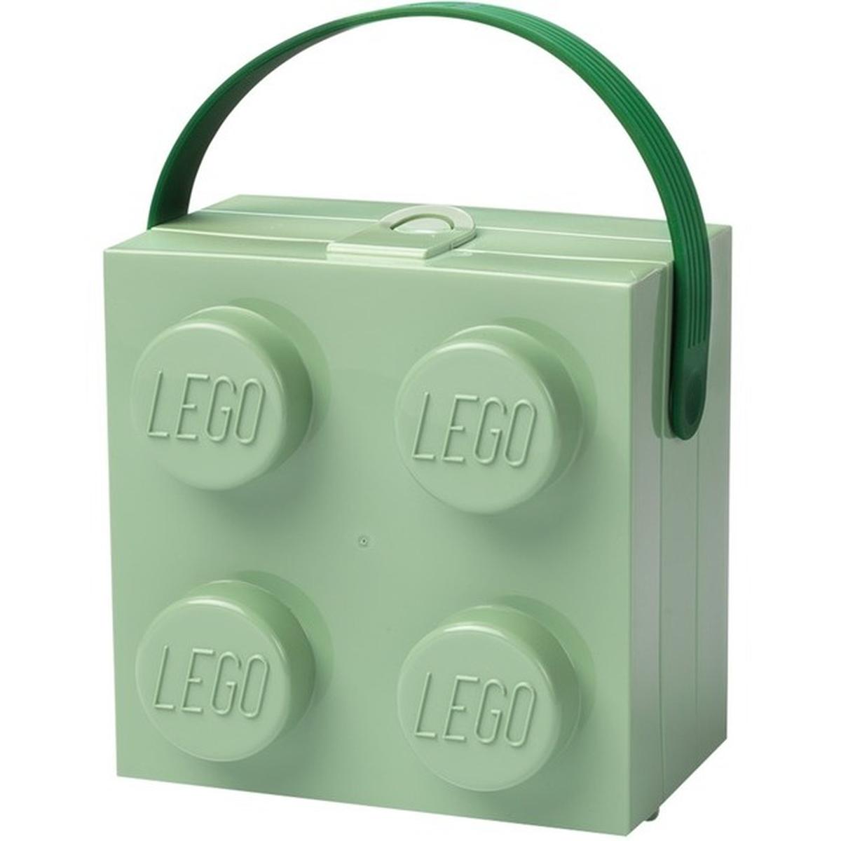 LEGO Lunchbox mit Griff 2,1l sandgrün