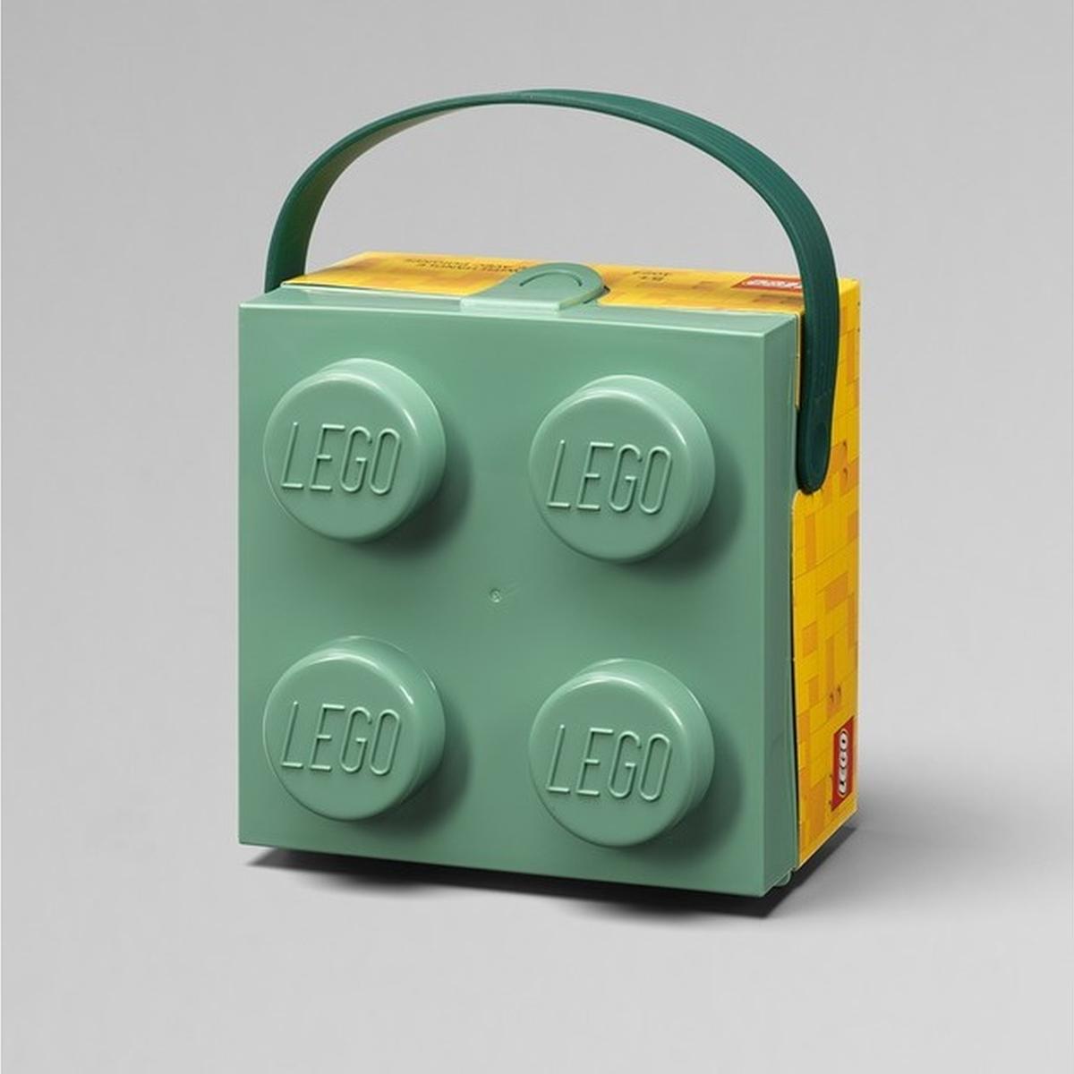 LEGO Lunchbox mit Griff 2,1l sandgrün