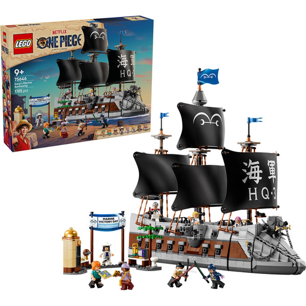 LEGO One Piece - Garps Marineschlachtschiff (75646)
