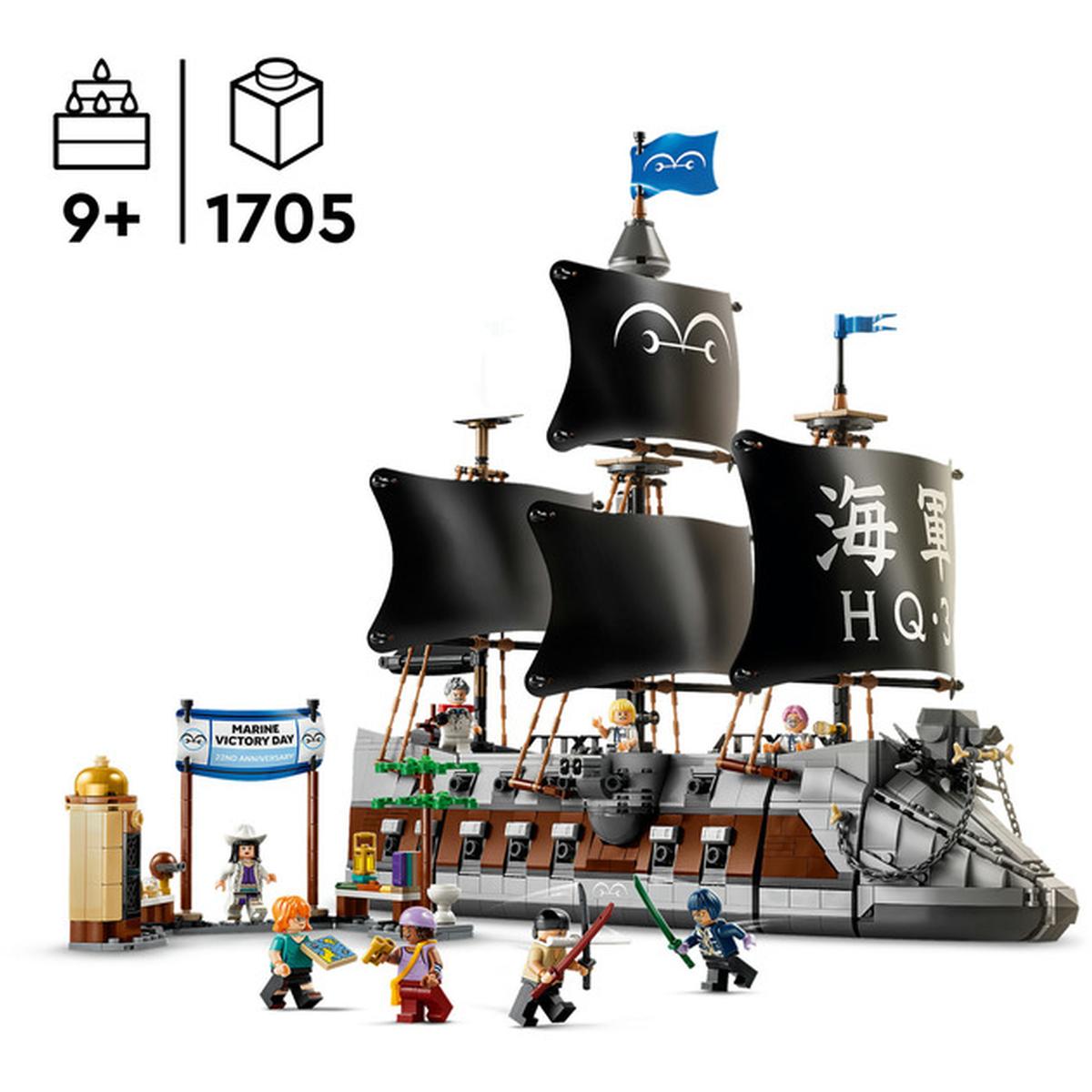 LEGO One Piece - Garps Marineschlachtschiff (75646)