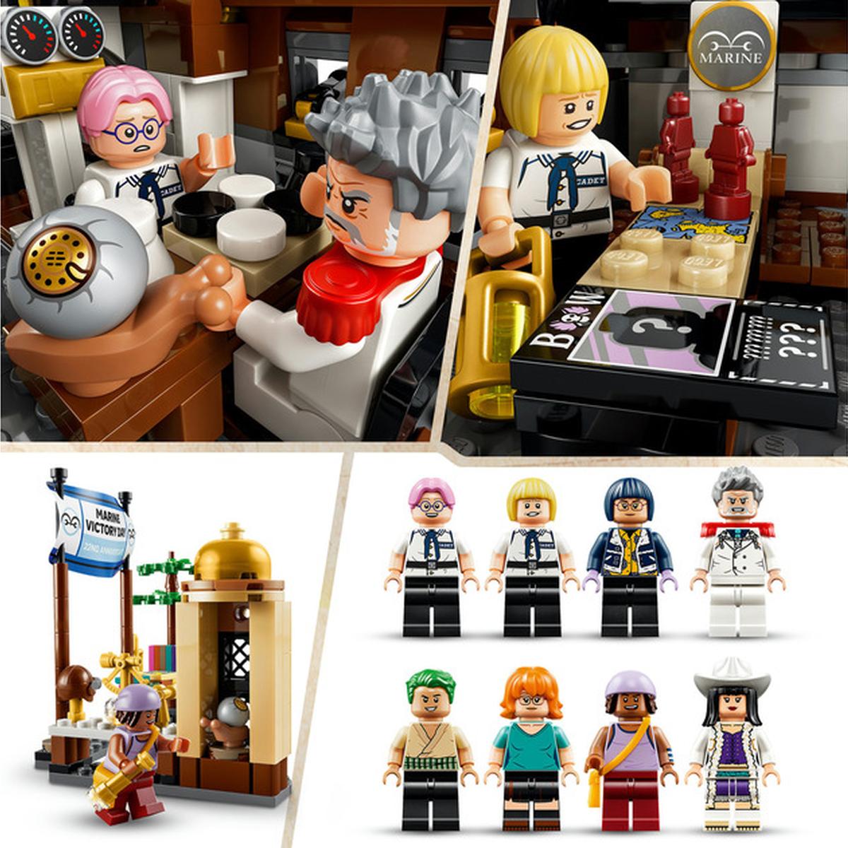 LEGO One Piece - Garps Marineschlachtschiff (75646)
