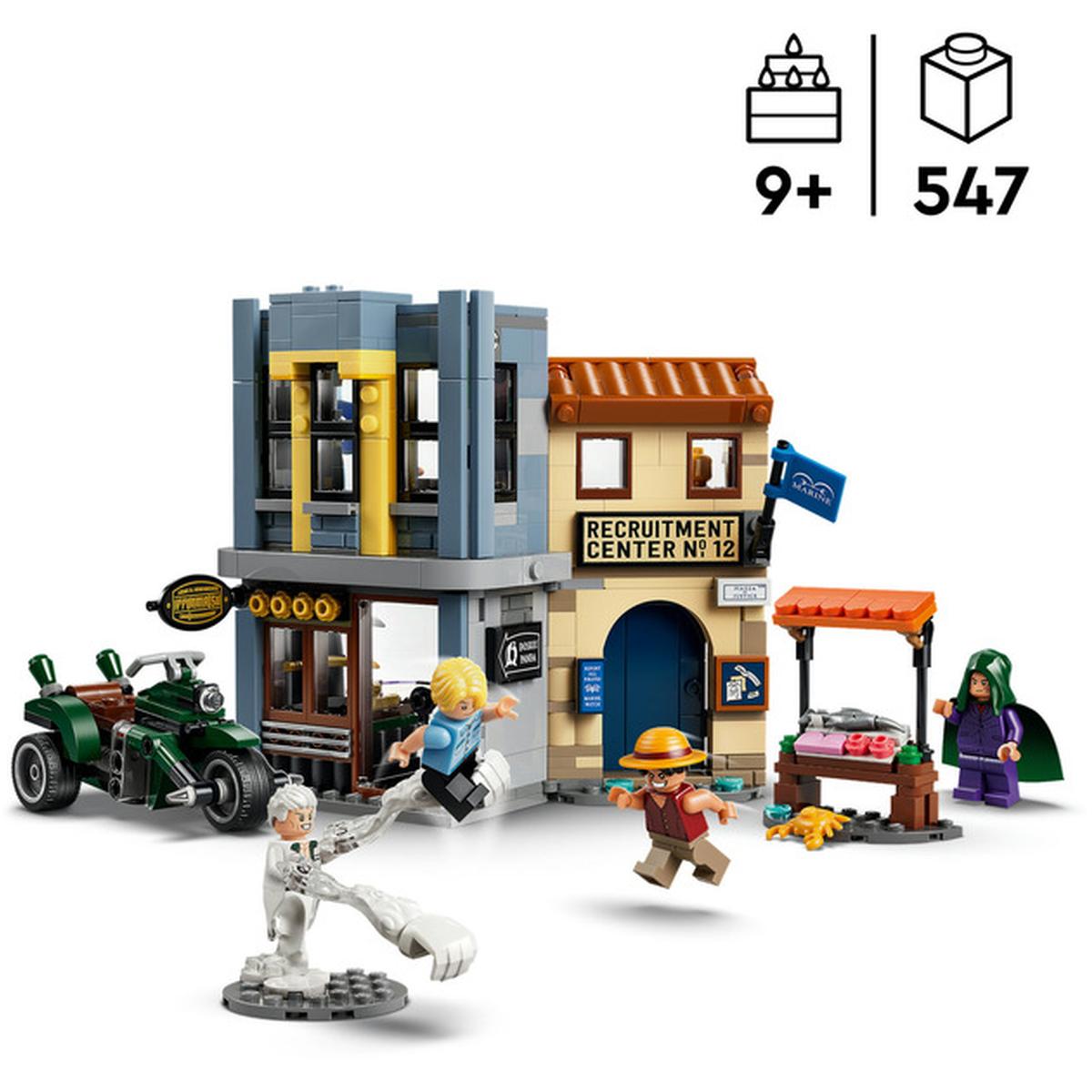 LEGO One Piece - Showdown mit Kapitän Smoker (75642)