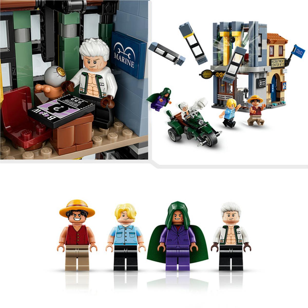 LEGO One Piece - Showdown mit Kapitän Smoker (75642)