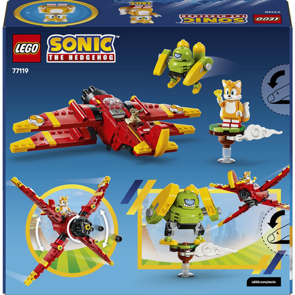 LEGO Sonic the Hedgehog - Tails' Tornado-1 (77119)