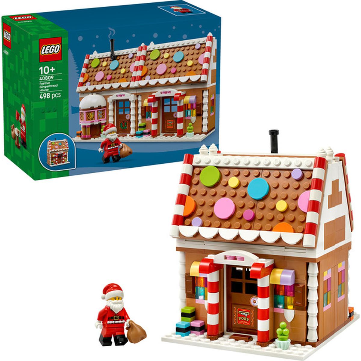 LEGO Weihnachtliches Lebkuchenhaus (40809)