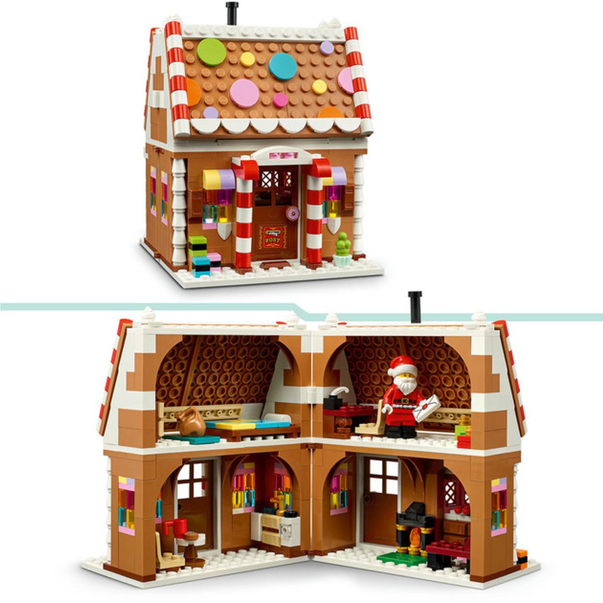 LEGO Weihnachtliches Lebkuchenhaus (40809)