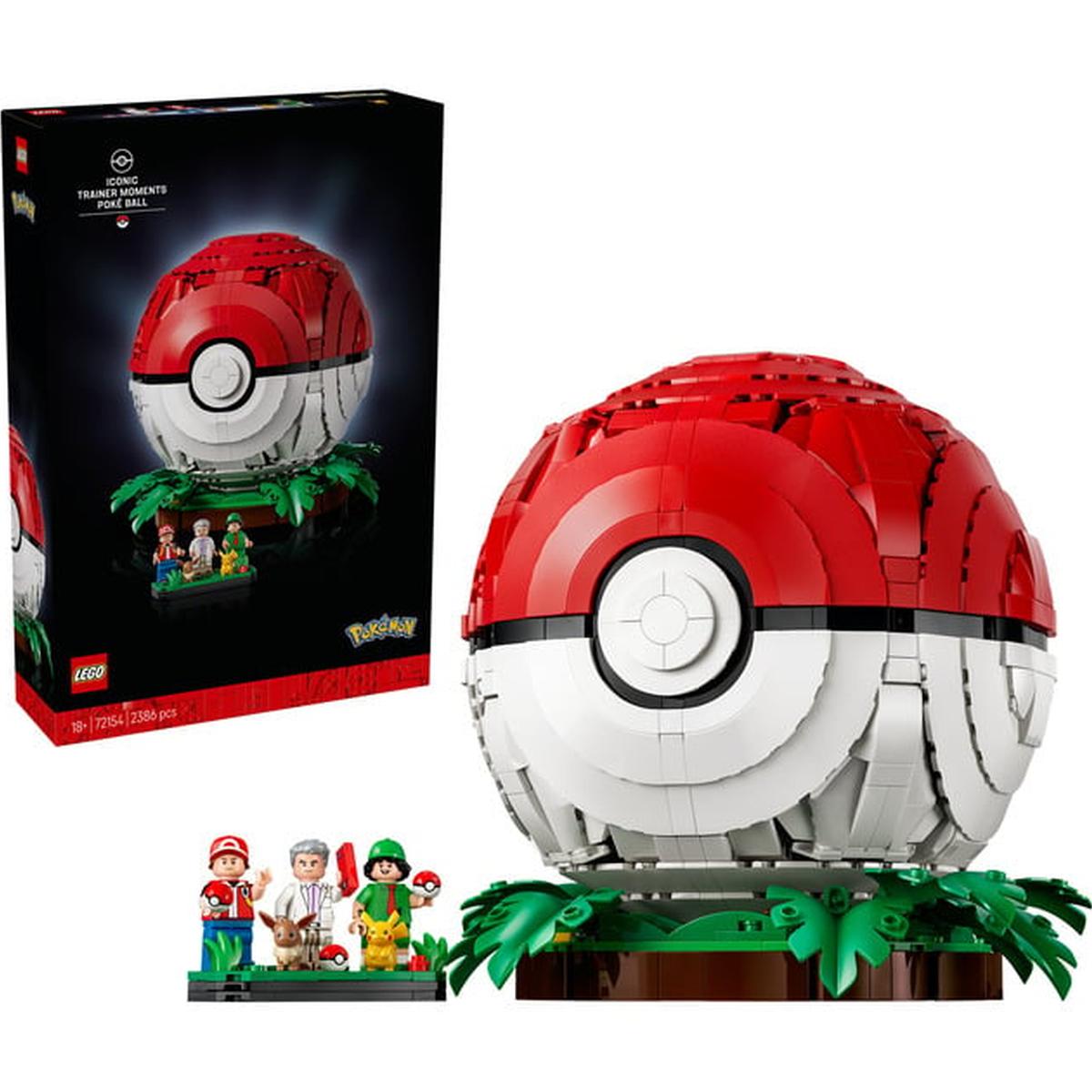LEGO Pokémon - Pokéball mit beeindruckenden Trainermomenten (72154)