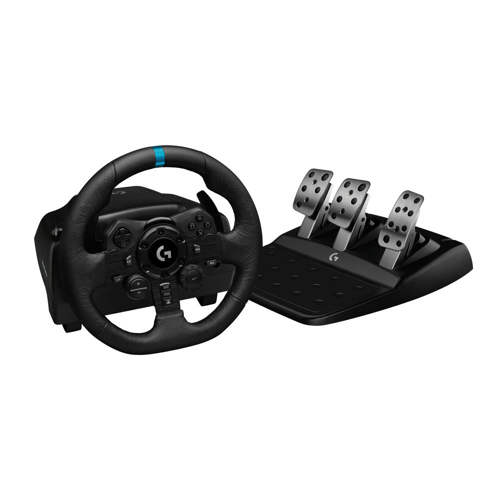 Logitech G923 TRUEFORCE Gaming Rennlenkrad mit Pedalen schwarz (2. Wahl)