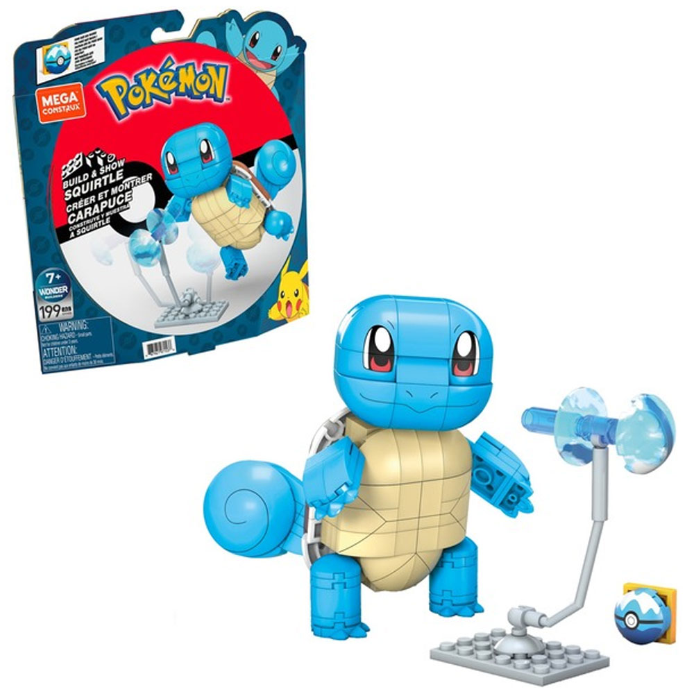 Mega Construx  Pokemon Schiggy Spielset Mehrfarbig (GYH00)