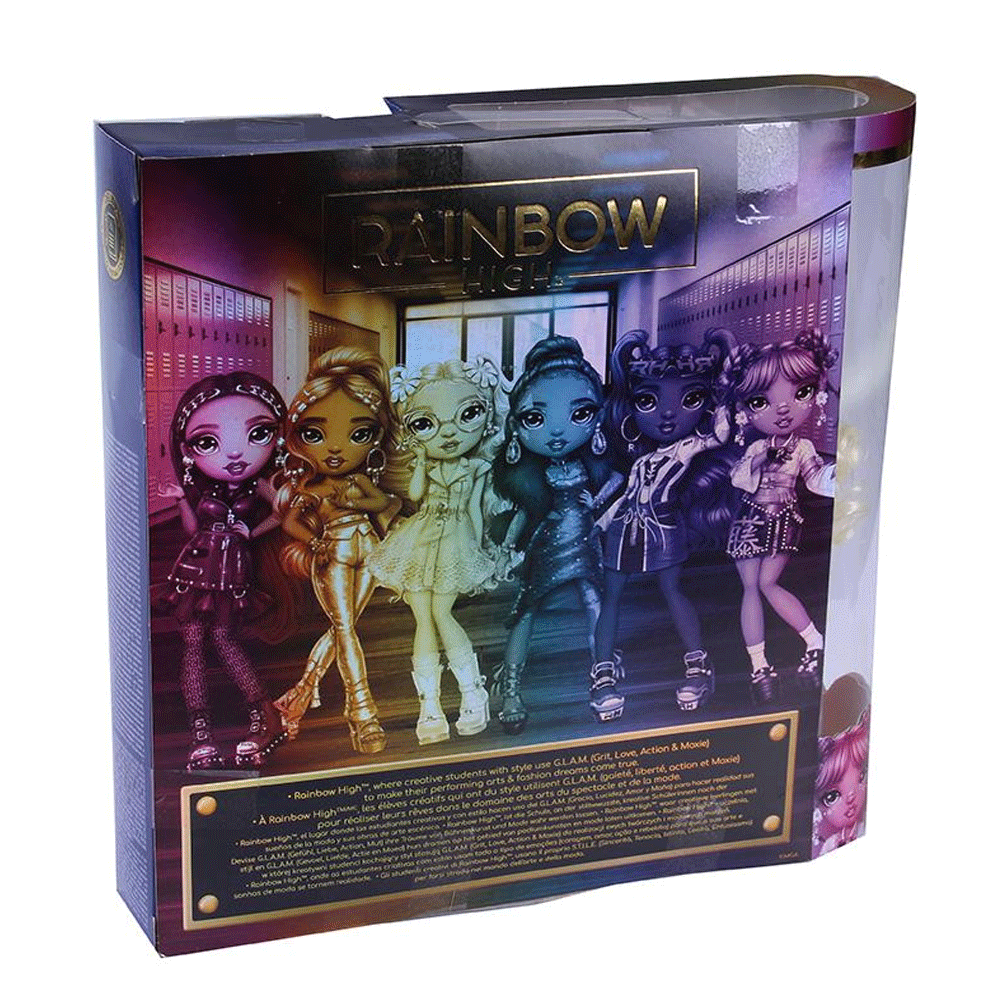 MGA Entertainment Rainbow High True Colors Fashion Doll -Delilah Fields (578307EUC)