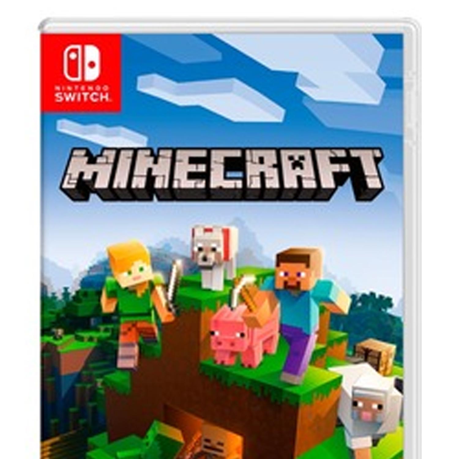 Nintendo Switch OLED-Modell weiss inkl. Minecraft