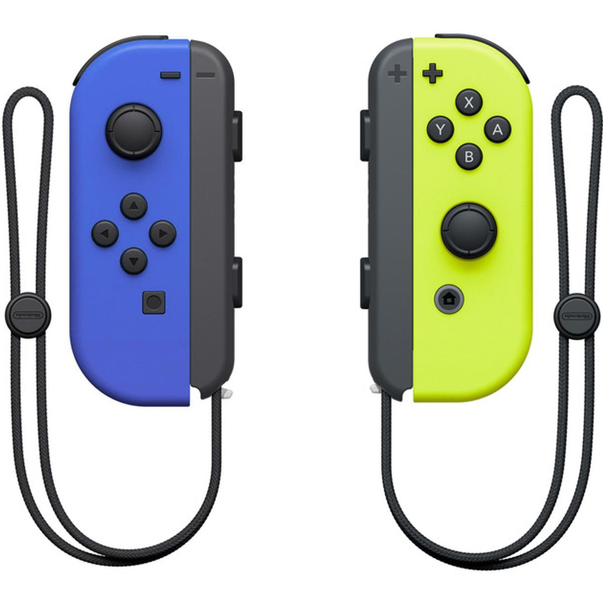 Nintendo Switch Joy-Con 2er-Set Controller blau/neon-gelb