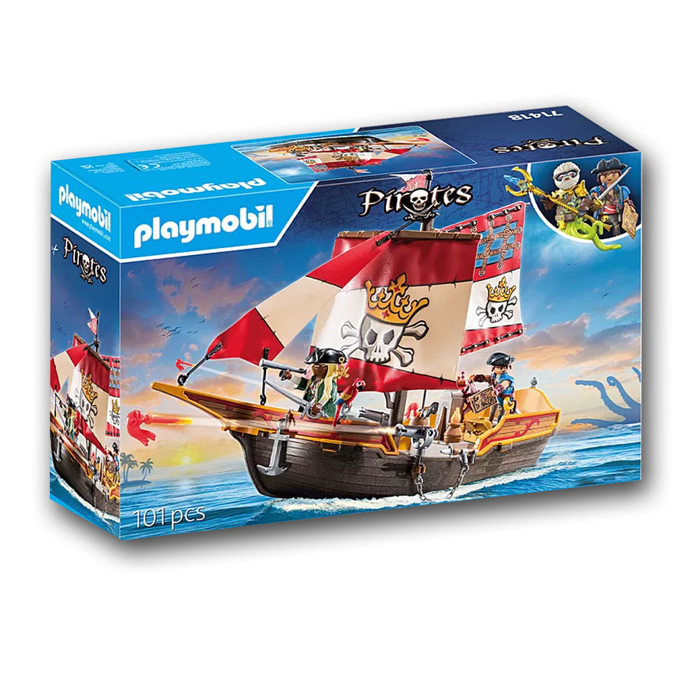 Playmobil Pirates Kleines Piratenschiff (71418)