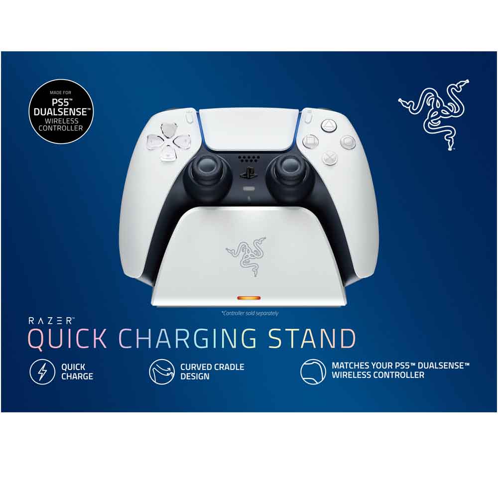 Razer Quick Charging Stand white [PS5]