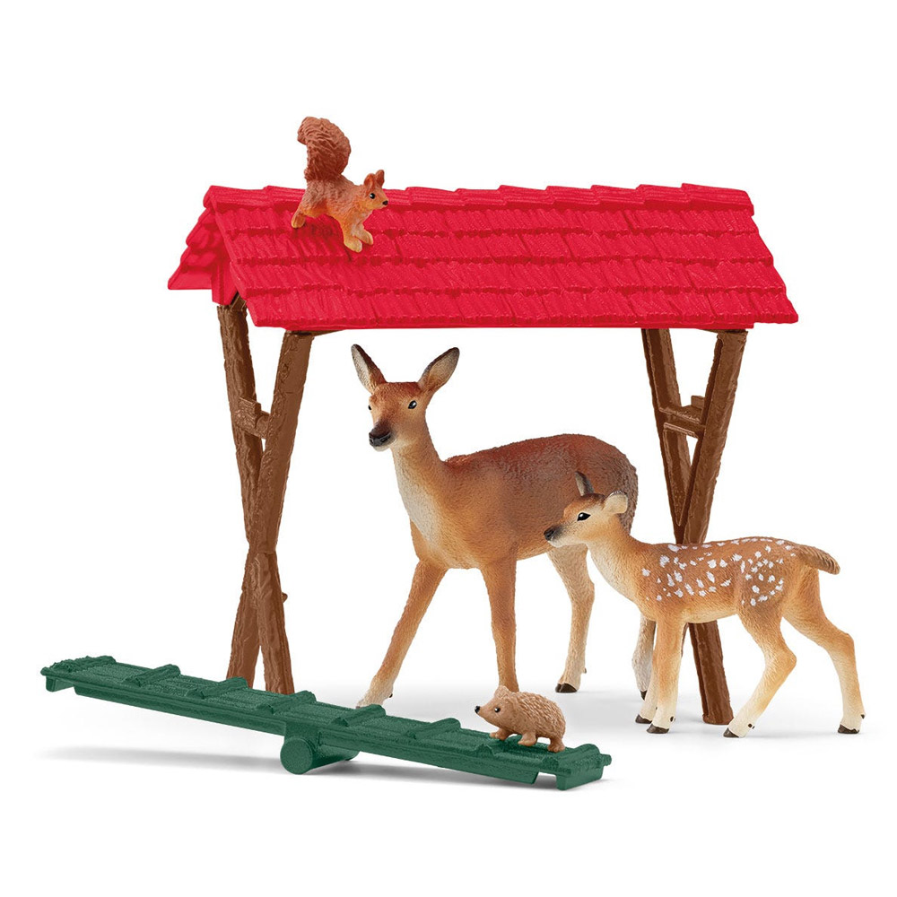 Schleich Farm World Fütterung der Waldtiere (42658)