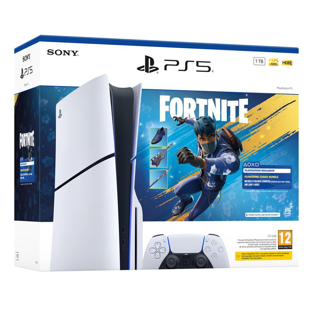 Sony PlayStation 5 Fortnite Flowering Chaos Bundle 448GB Spielkonsole