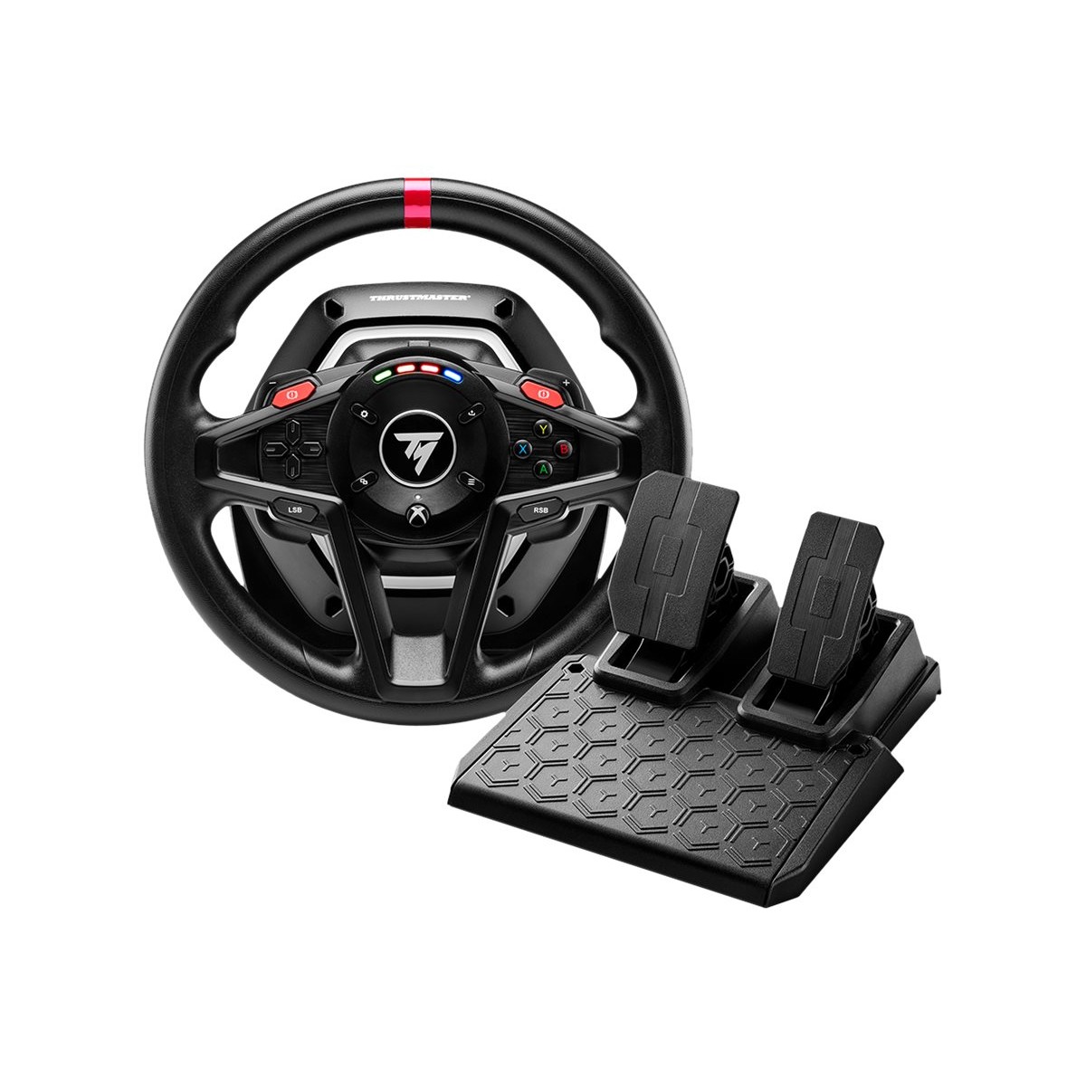 Thrustmaster T128 SimTask Farming Pack Lenkrad- und Joystick-Set schwarz