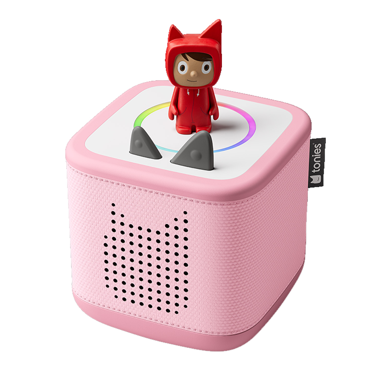 Tonies Toniebox 2 Rosa Starter Set Kreativ-Tonie Rot