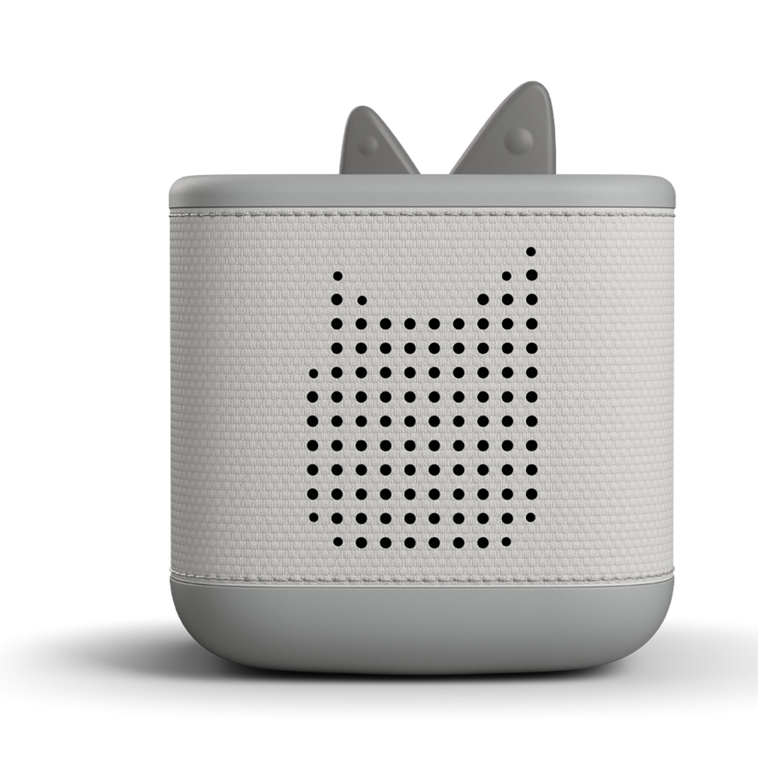 Tonies Toniebox 2 Mondgrau Starter Set Kreativ-Tonie Rot