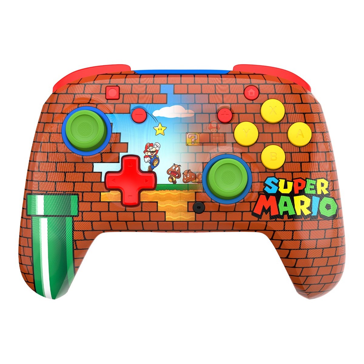 Turtle Beach Rematch Wireless Controller für Nintendo Switch Mario Bricks Reveal