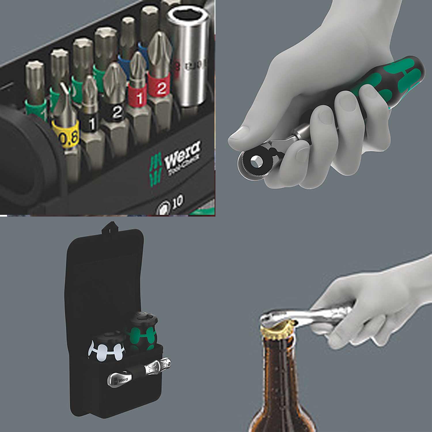 Wera 05136609001 Adventskalender 2024 25-teilig