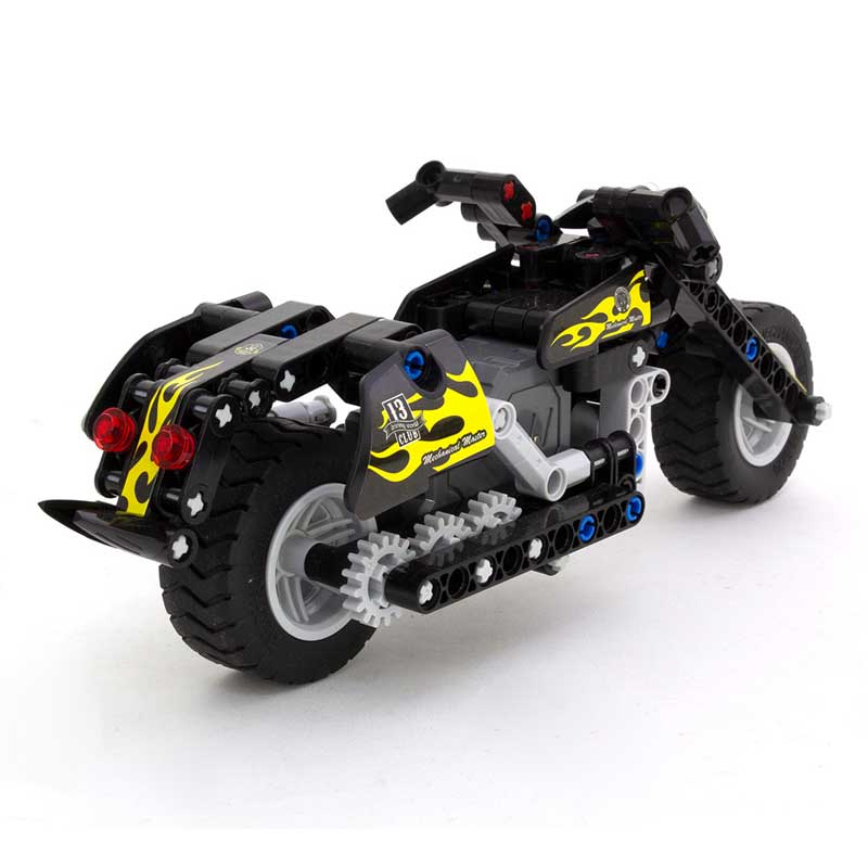 Teknotoys Active Bricks Pullback Motorrad
