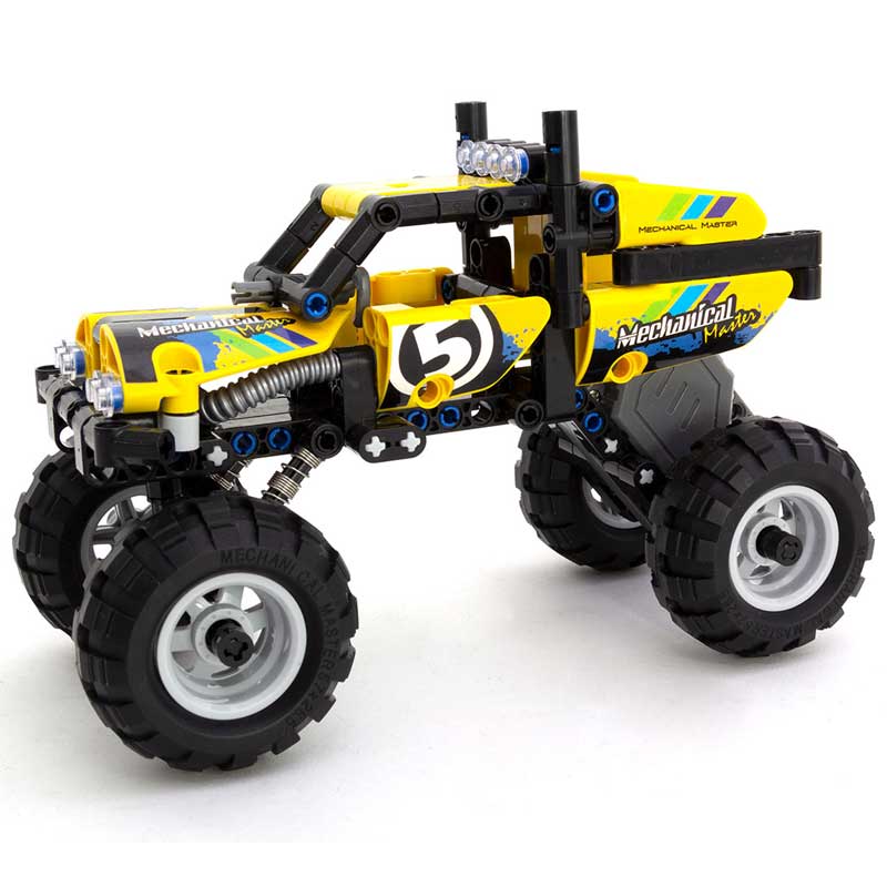 Teknotoys Active Bricks Pullback Off-Road gelb