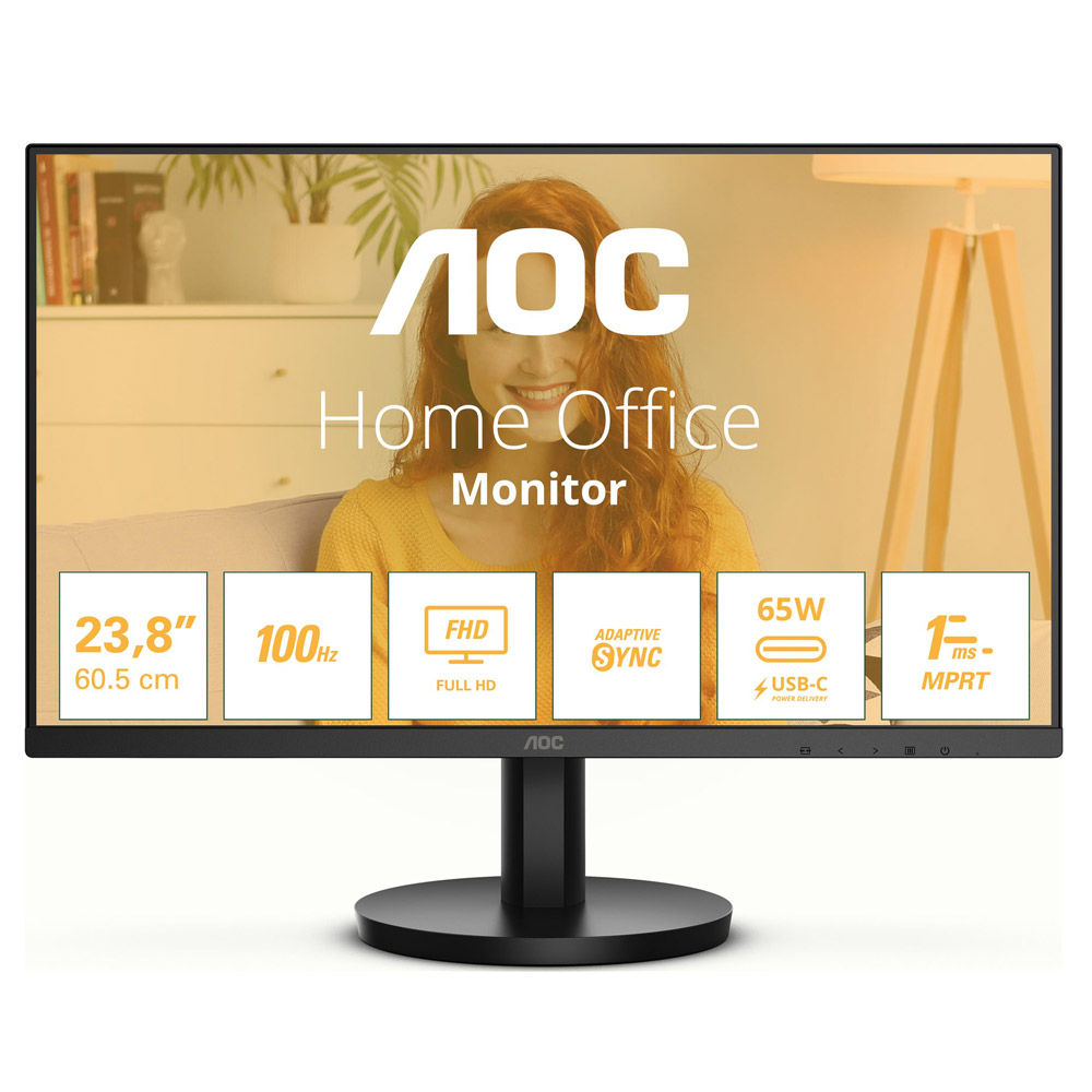 AOC Basic-line 24B3CA2 B3 Series 61 cm (24 Zoll) LED-Monitor