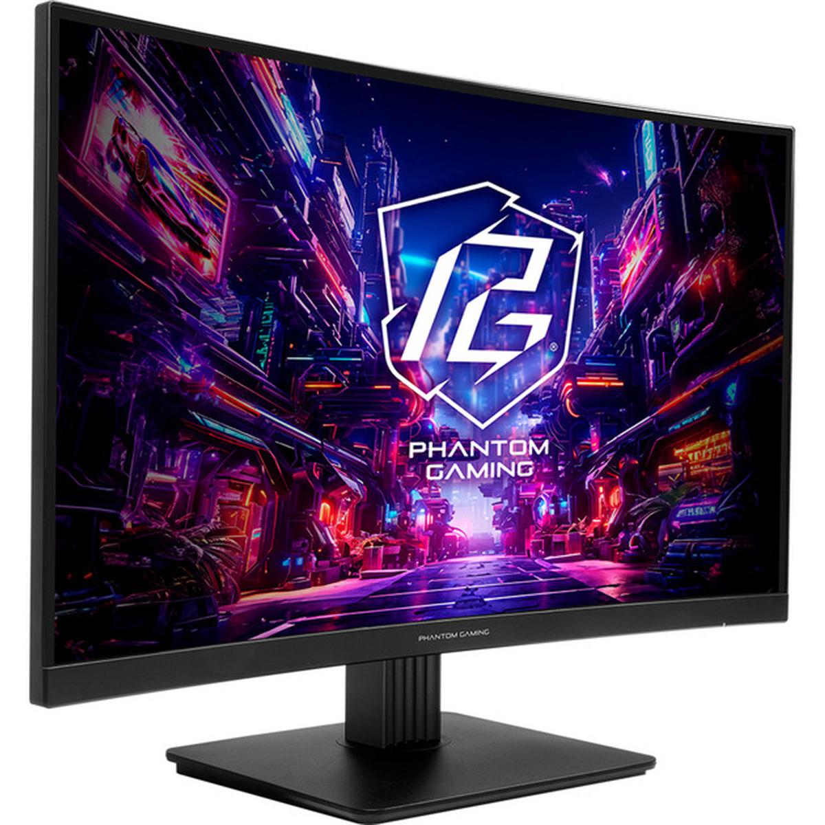 Asrock Phantom Gaming PG27QRT1B 68,6 cm (27 Zoll) Curved-Gaming-Monitor