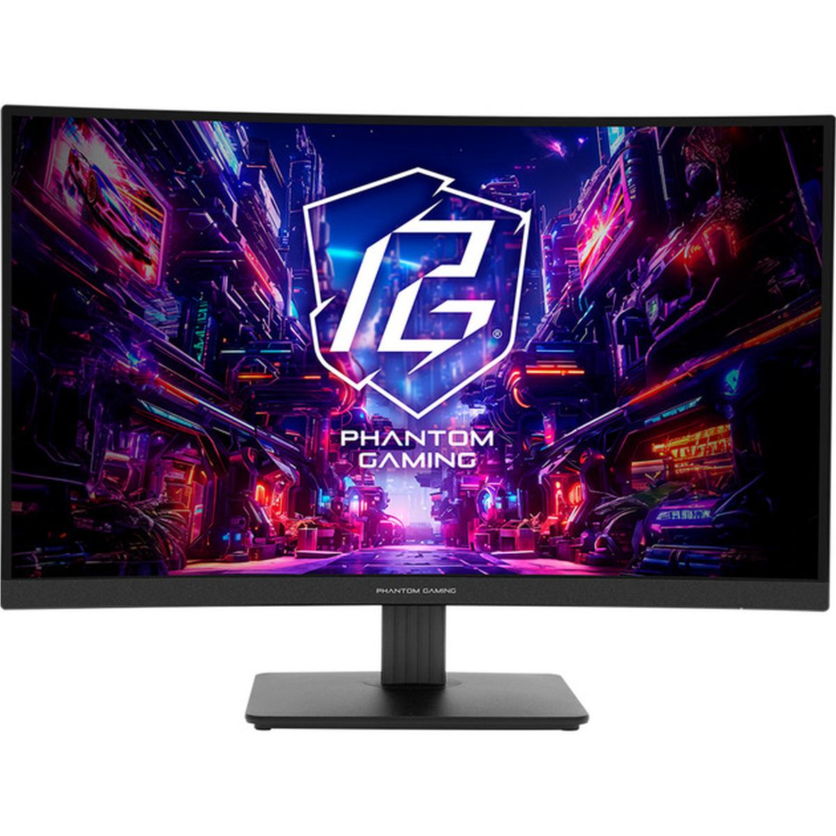 Asrock Phantom Gaming PG27QRT1B 68,6 cm (27 Zoll) Curved-Gaming-Monitor