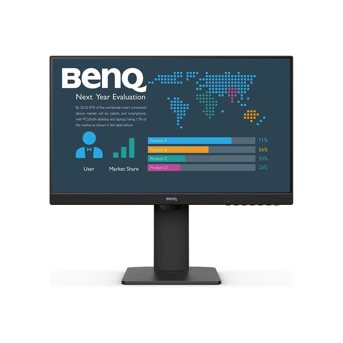 BenQ BL2486TC 60,5 cm (23,8 Zoll) LED-Monitor (2.Wahl)