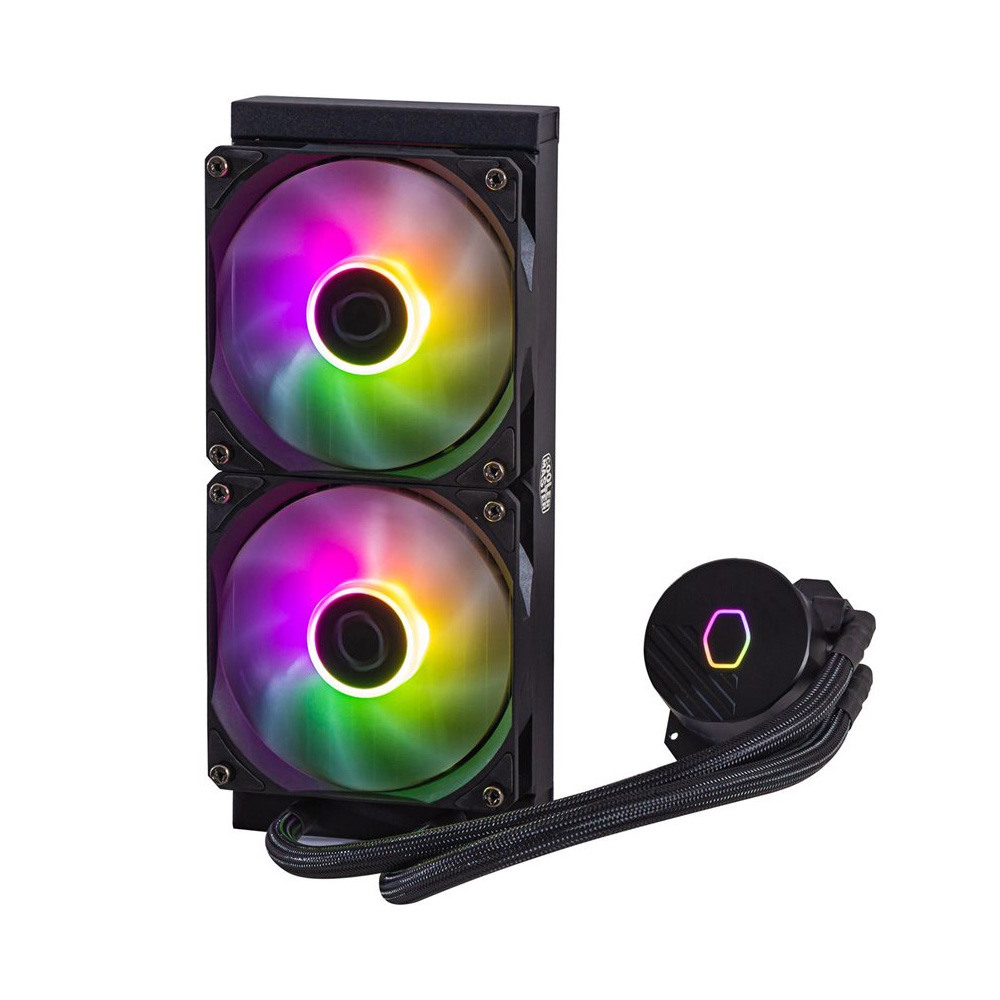 Cooler Master MasterLiquid 240L Core ARGB Wasserkühlung schwarz