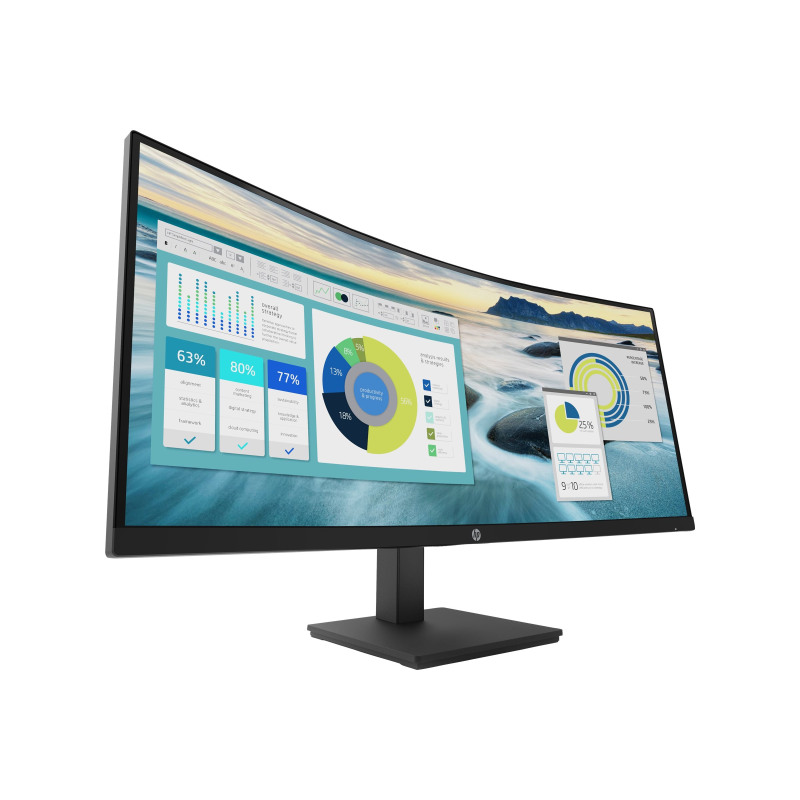HP P34hc G4 86.4 cm (34 Zoll) Curved-LED-Monitor