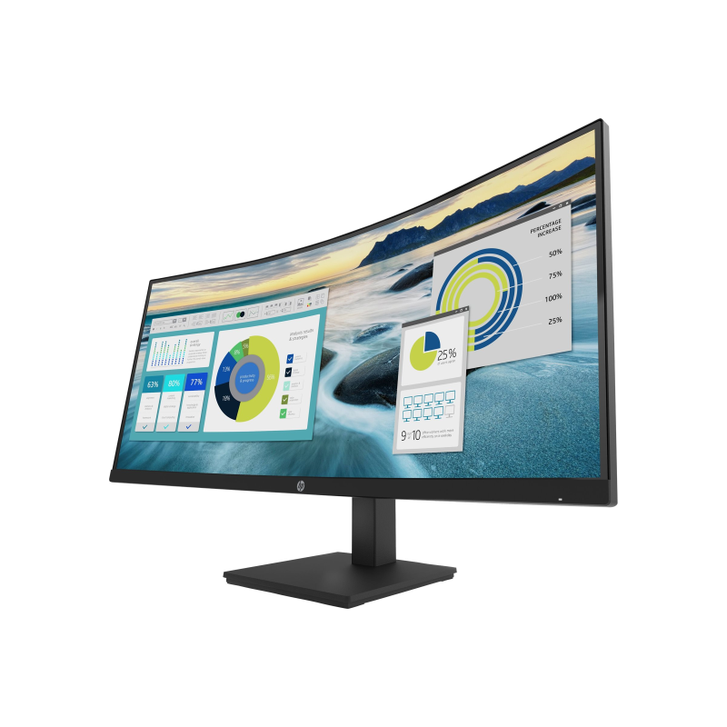 HP P34hc G4 86.4 cm (34 Zoll) Curved-LED-Monitor