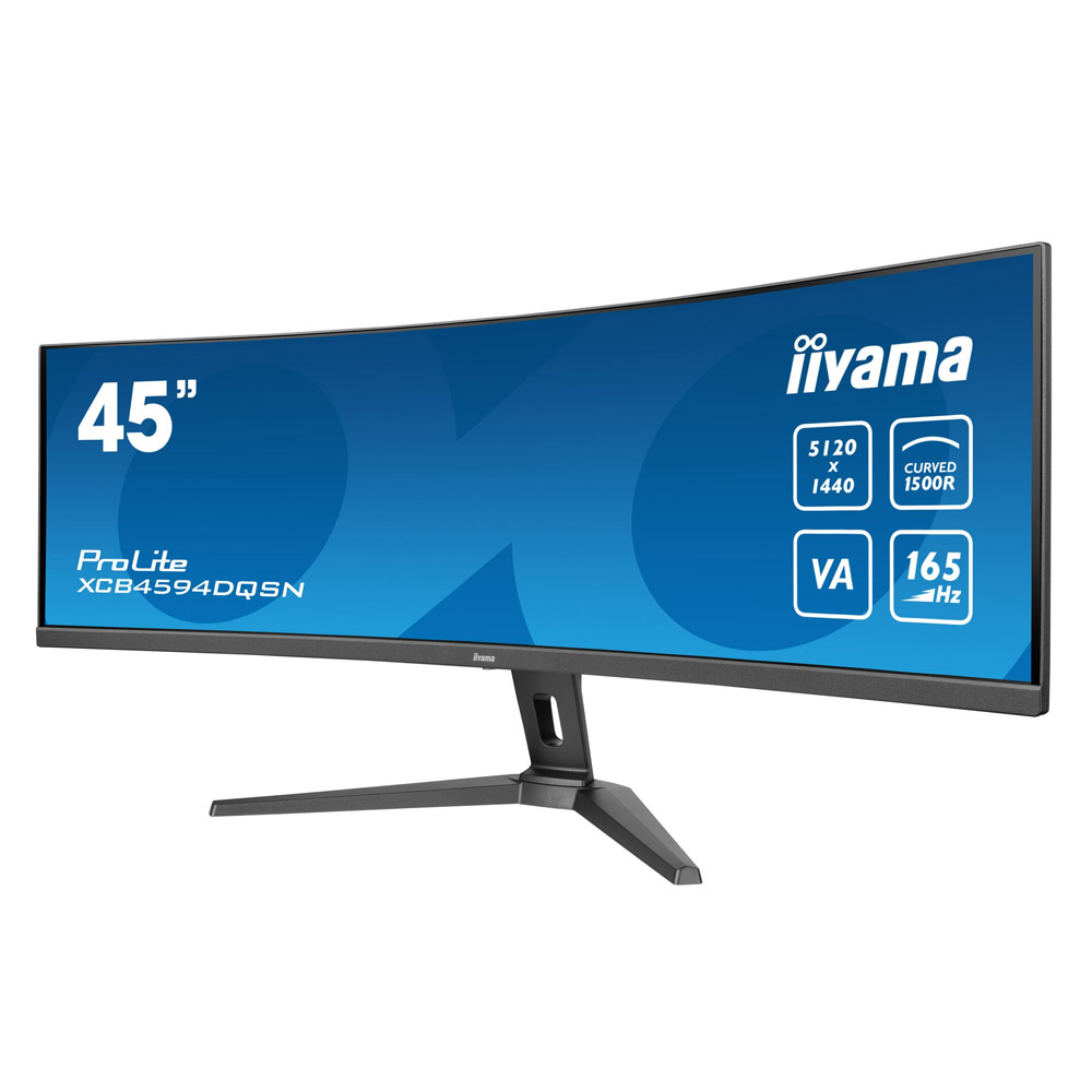 Iiyama ProLite XCB4594DQSN-B1 114.3 cm (45 Zoll) Curved-LED-Monitor