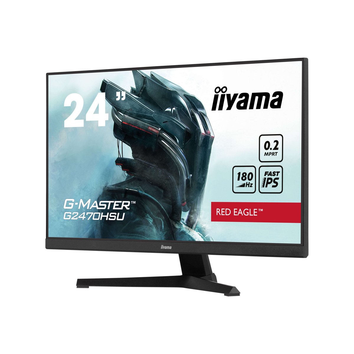 Iiyama G-MASTER Red Eagle G2470HSU-B6 61 cm (24 Zoll) Gaming-Monitor