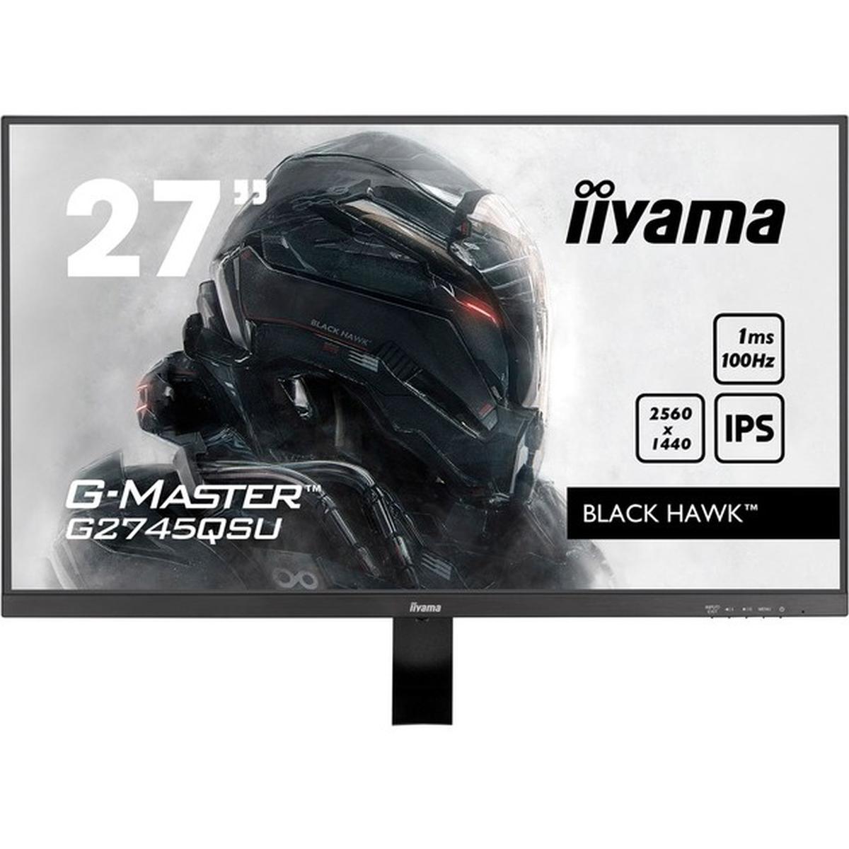 Iiyama G-Master Black Hawk G2745HSU-B2 68,6 cm (27 Zoll) Gaming-LED-Monitor