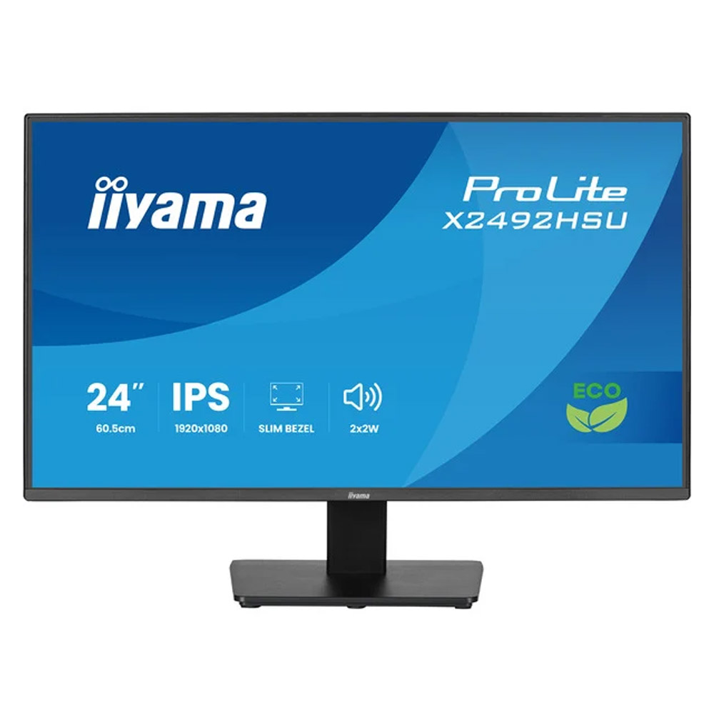 Iiyama ProLite X2492HSU-B1 60,5 cm (24 Zoll) LED-Monitor