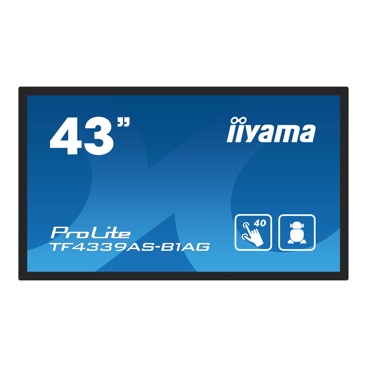 Iiyama ProLite TF4339AS-B1AG 108 cm (42,5 Zoll) 4K-LED-Monitor