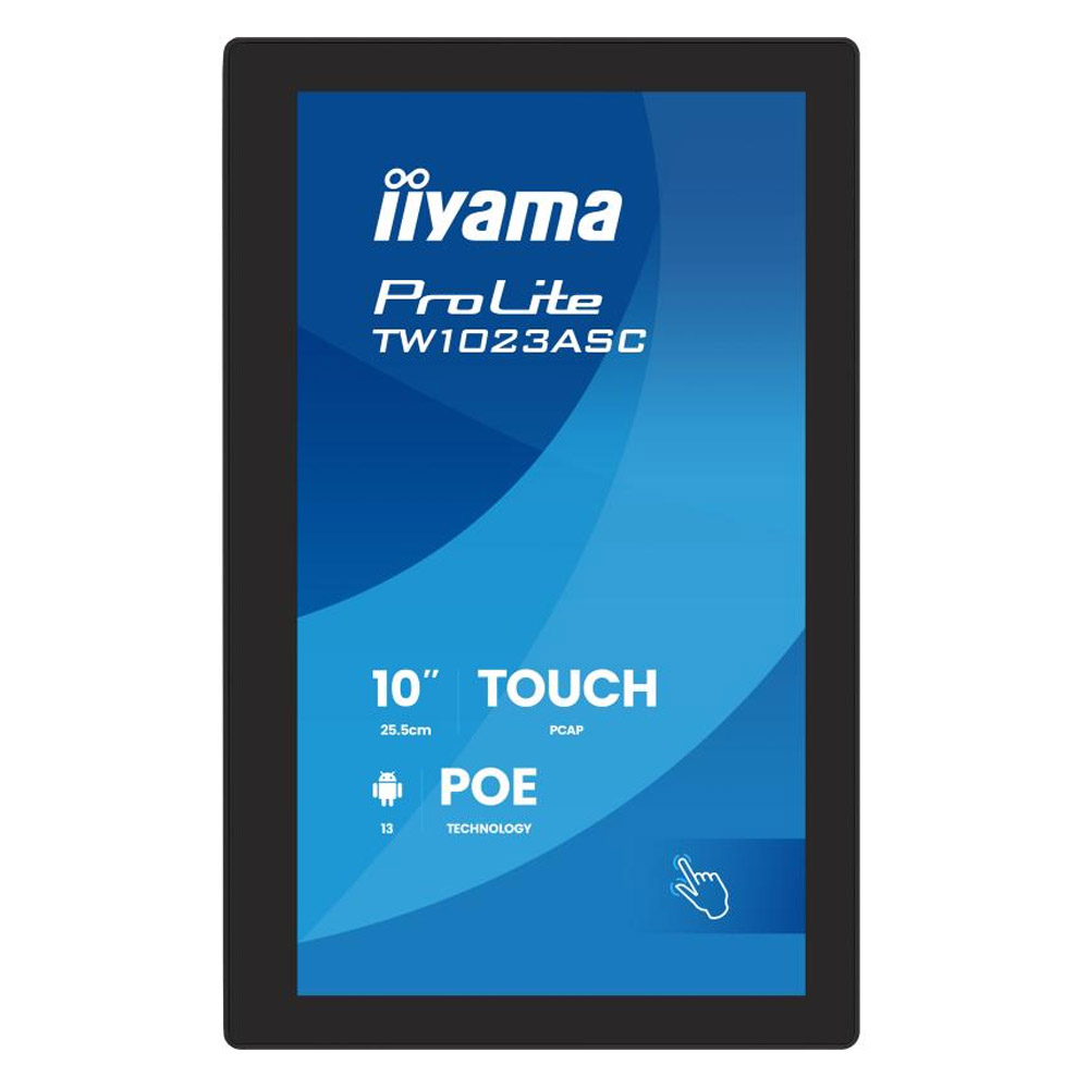 iiyama ProLite TW1023ASC-B3P 25,5 cm (10,1 Zoll) Touchscreen-PC schwarz (2.Wahl)
