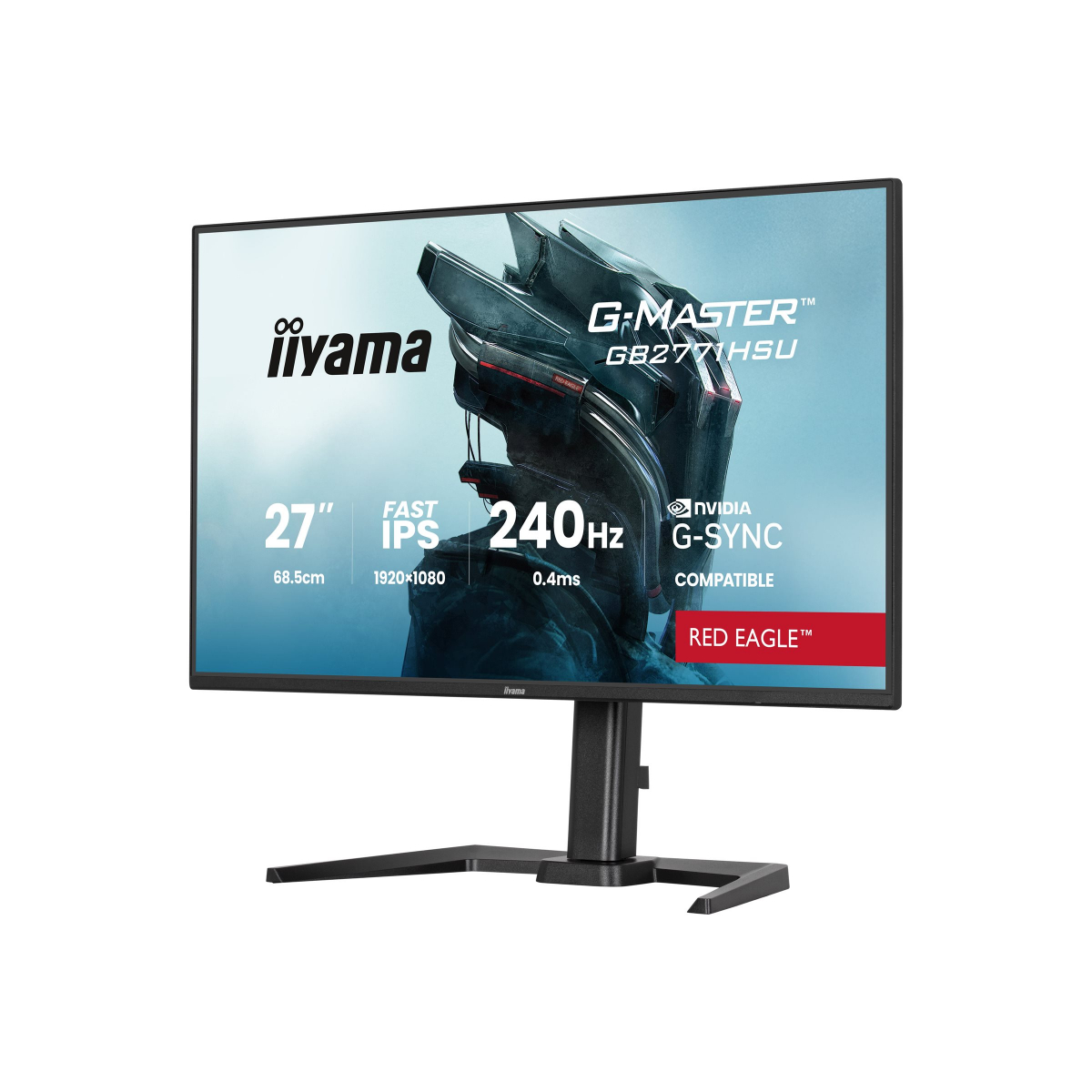 iiyama G-Master Red Eagle GB2771HSU-B1 68,6 cm (27 Zoll) Gaming-Monitor