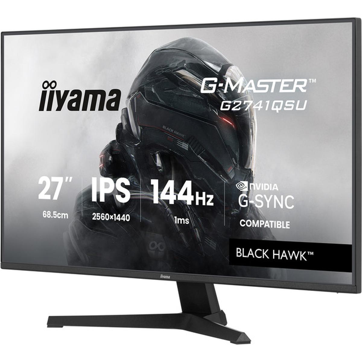 Iiyama G-Master Black Hawk G2741QSU-B1 68,6 cm (27 Zoll) Gaming-Monitor